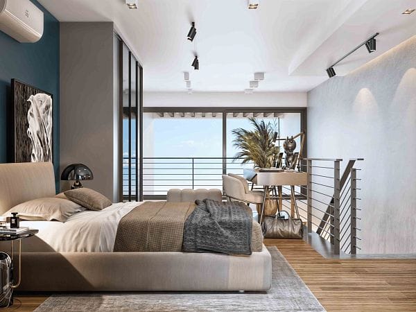 2-комнатные апартаменты loft 83 м² с террасой 12 м² - фото № 26
