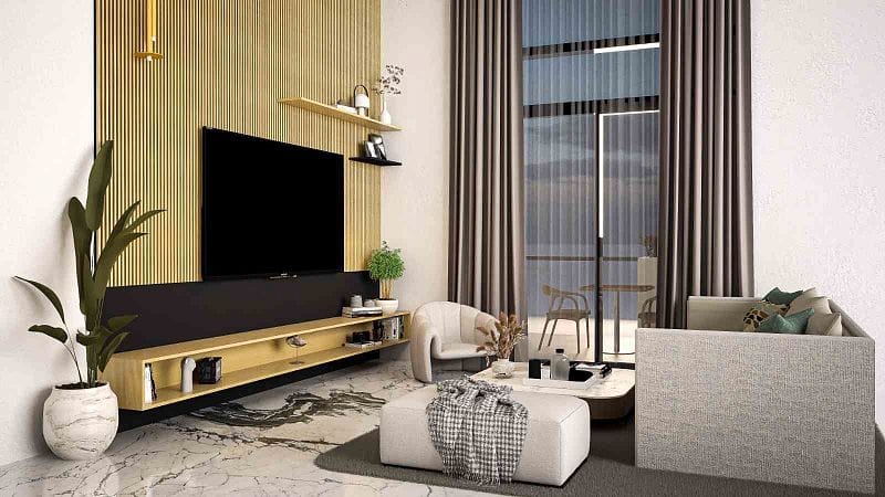 2-комнатные апартаменты 87 м² с террасой 14 м² в курортном комплексе - фото № 40