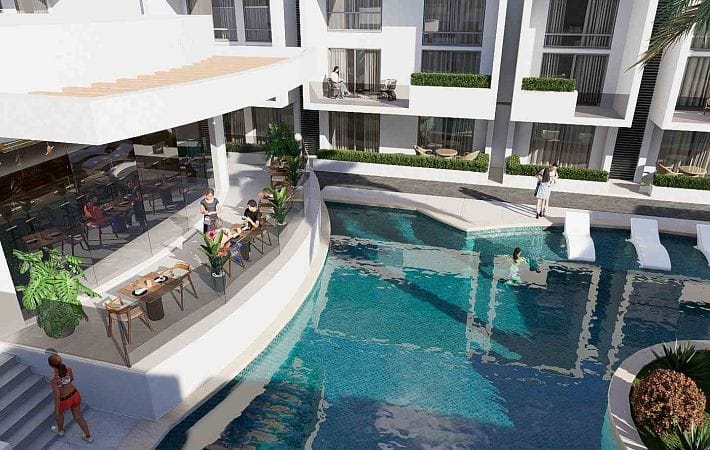 3-комнатные апартаменты 110 м² с террасой 13 м² в курортном комплексе - фото № 18