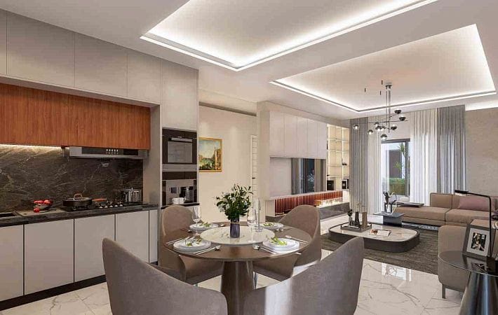 3-комнатные апартаменты 110 м² с террасой 13 м² в курортном комплексе - фото № 38