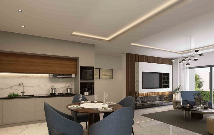 3-комнатные апартаменты 110 м² с террасой 13 м² в курортном комплексе - фото № 41