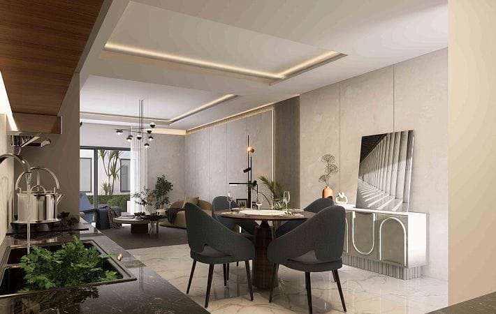 3-комнатные апартаменты 110 м² с террасой 13 м² в курортном комплексе - фото № 42