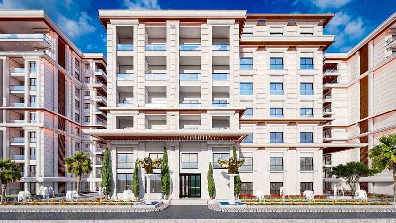2-комнатные апартаменты 60 м² в элитном комплексе - фото № 8