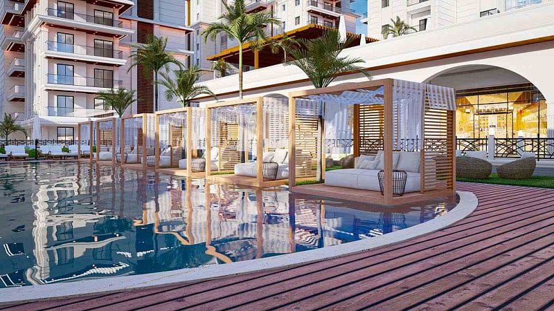 2-комнатные апартаменты 60 м² в элитном комплексе - фото № 14