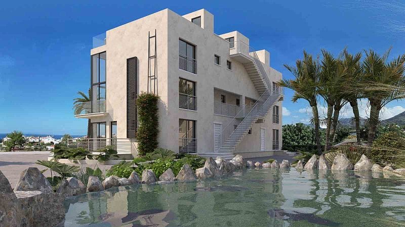 Студия 42 м² в комплексе с частным пляжем - фото № 13