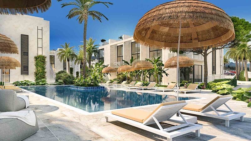 Студия 42 м² в комплексе с частным пляжем - фото № 15