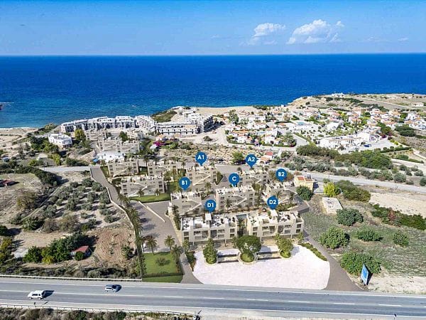 Студия 42 м² в комплексе с частным пляжем - фото № 24