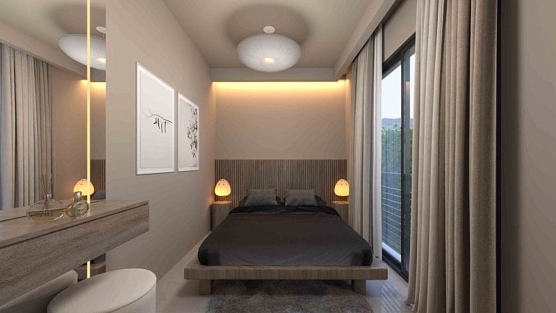 2-комнатные апартаменты 52 м² в комплексе с частным пляжем - фото № 5