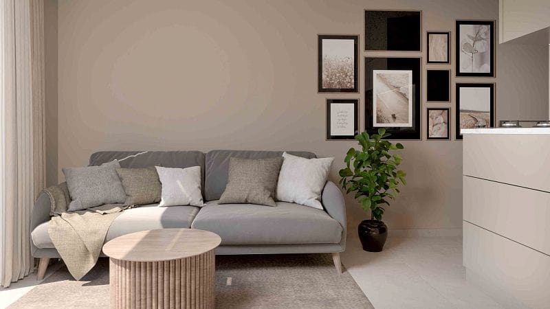 2-комнатный пентхаус loft 87 м² с двумя террасами в комплексе с частным пляжем - фото № 3