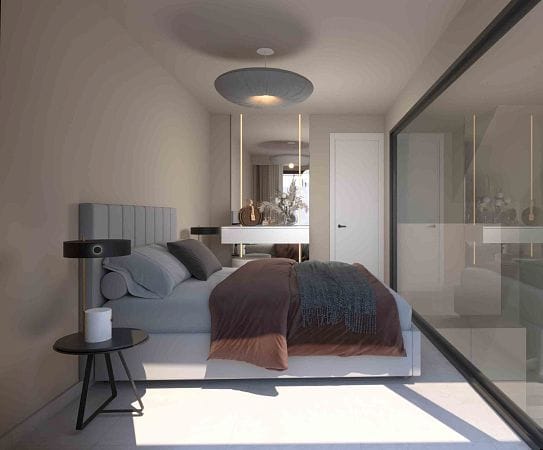 2-комнатный пентхаус loft 87 м² с двумя террасами в комплексе с частным пляжем - фото № 4