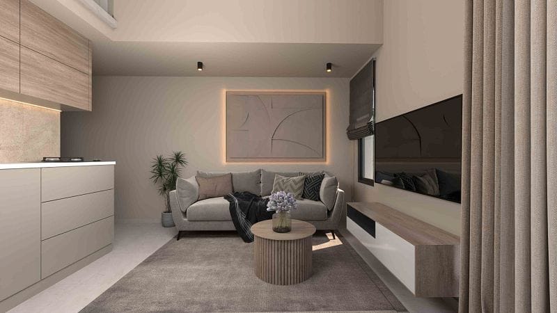 3-комнатный пентхаус loft 106 м² с двумя террасами в комплексе с частным пляжем - фото № 4