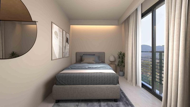 3-комнатный пентхаус loft 106 м² с двумя террасами в комплексе с частным пляжем - фото № 6