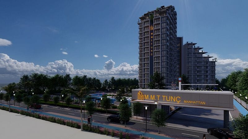 Студия 50 м² с видом на море в масштабном курортном комплексе в Газиверене - фото № 21