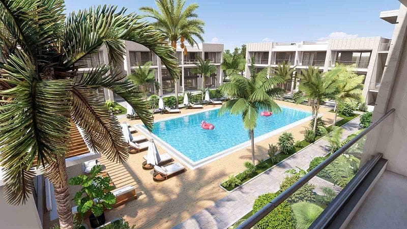2-комнатные апартаменты loft 75 м² в комплексе с частным пляжем - фото № 1