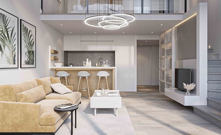 2-комнатные апартаменты loft 75 м² в комплексе с частным пляжем - фото № 7