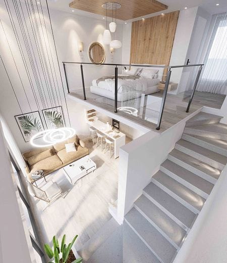 2-комнатные апартаменты loft 75 м² в комплексе с частным пляжем - фото № 9