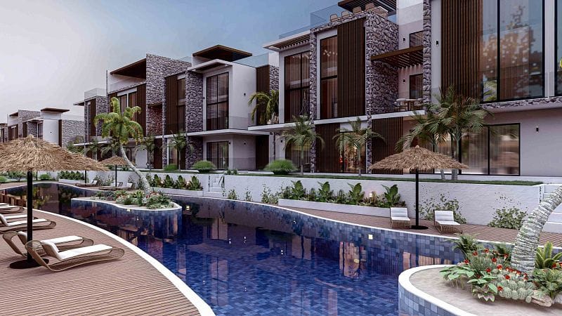 2-комнатные апартаменты loft 53 м² с террасой возле профессионального гольф-клуба - фото № 1
