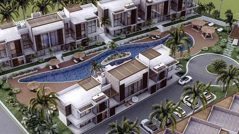 2-комнатные апартаменты loft 53 м² с террасой возле профессионального гольф-клуба - фото № 23