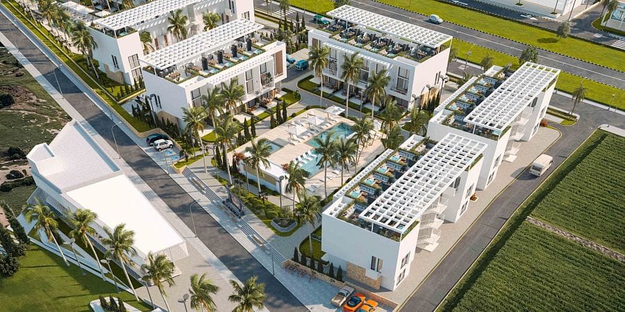 2-комнатные апартаменты 90 м² с террасой в 100 метрах от пляжа - фото № 4