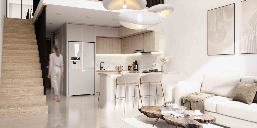2-комнатные апартаменты 90 м² с террасой в 100 метрах от пляжа - фото № 7
