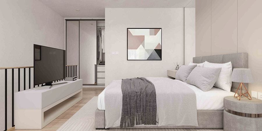2-комнатные апартаменты 90 м² с террасой в 100 метрах от пляжа - фото № 10