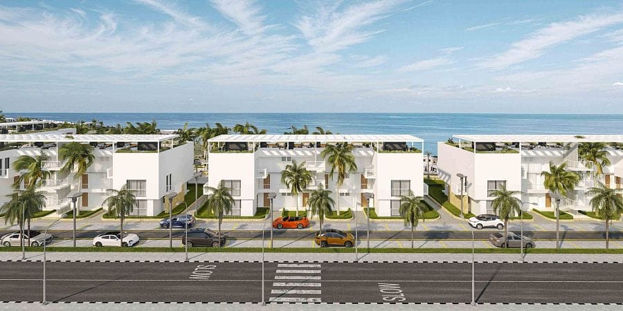 2-комнатные апартаменты 90 м² с террасой в 100 метрах от пляжа - фото № 13