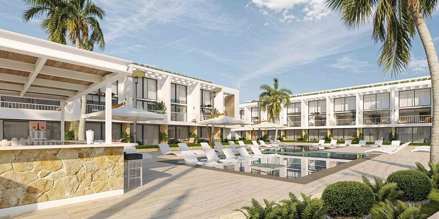 2-комнатные апартаменты 90 м² с террасой в 100 метрах от пляжа - фото № 30