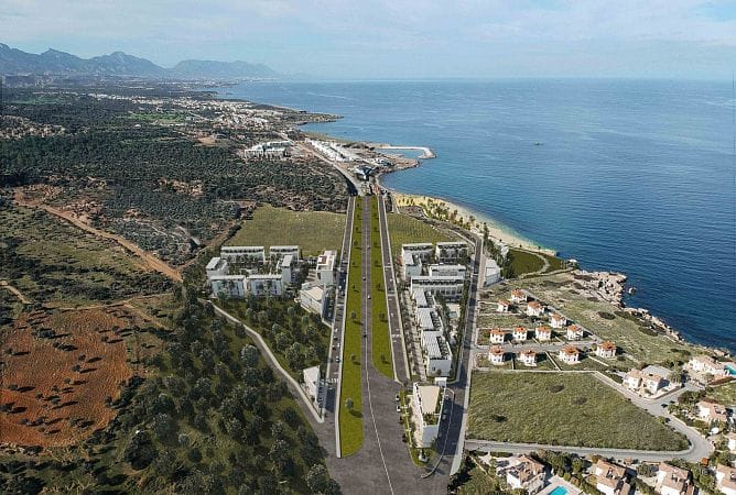 2-комнатные апартаменты 90 м² с террасой в 100 метрах от пляжа - фото № 32