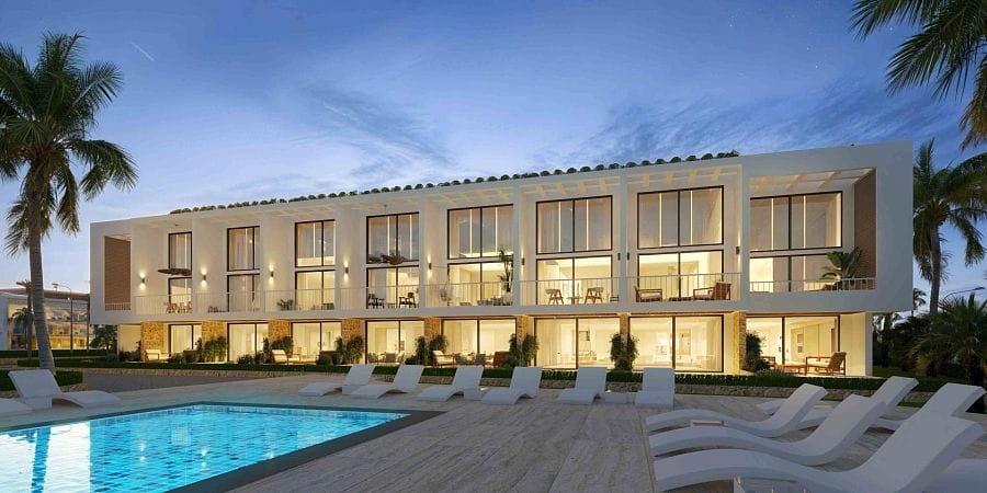 2-комнатные апартаменты 90 м² с террасой в 100 метрах от пляжа - фото № 39