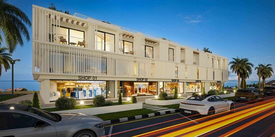 2-комнатные апартаменты 90 м² с террасой в 100 метрах от пляжа - фото № 40