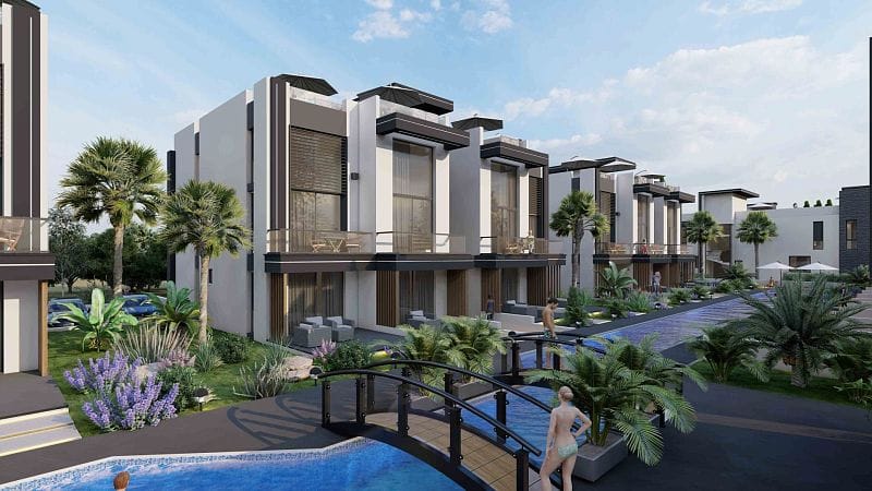 Апартаменты Loft 3+1 (223 м²) с тремя террасами в новом комплексе рядом с морем - фото № 1