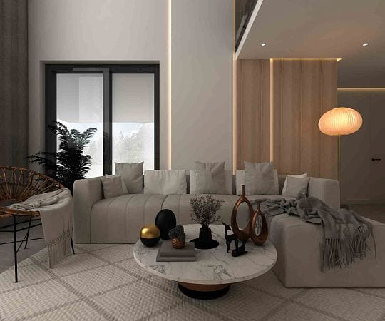 Апартаменты Loft 3+1 (223 м²) с тремя террасами в новом комплексе рядом с морем - фото № 6