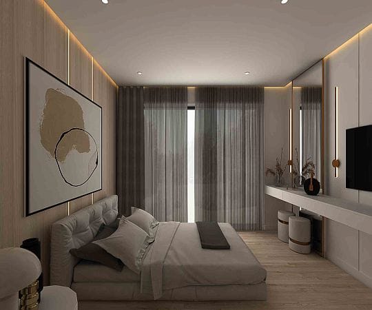 Апартаменты Loft 3+1 (223 м²) с тремя террасами в новом комплексе рядом с морем - фото № 16
