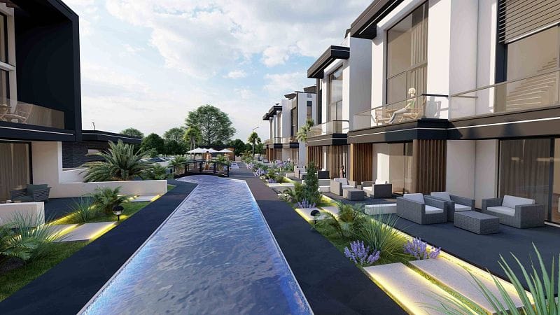 Апартаменты Loft 3+1 (223 м²) с тремя террасами в новом комплексе рядом с морем - фото № 32