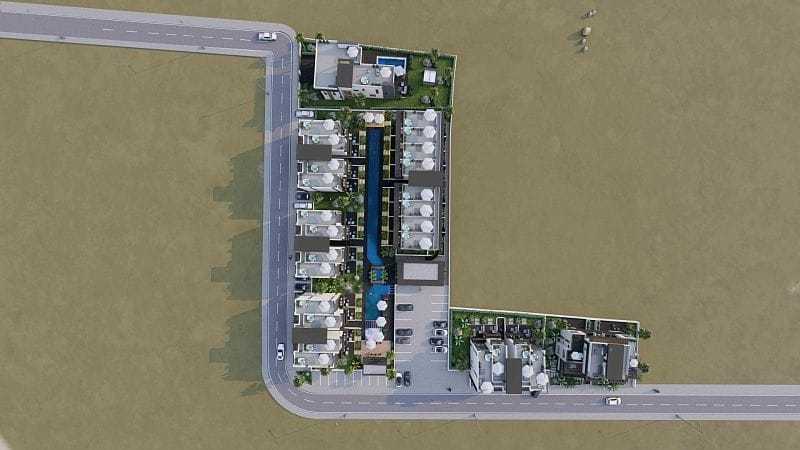 Апартаменты Loft 3+1 (223 м²) с тремя террасами в новом комплексе рядом с морем - фото № 36