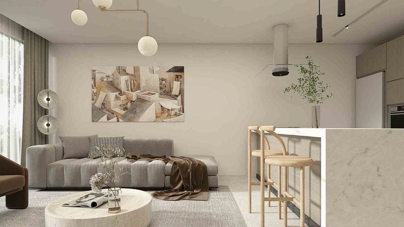 2-комнатные апартаменты 97 м² с террасой 31 м² в комплексе с уникальной инфраструктурой у моря - фото № 2