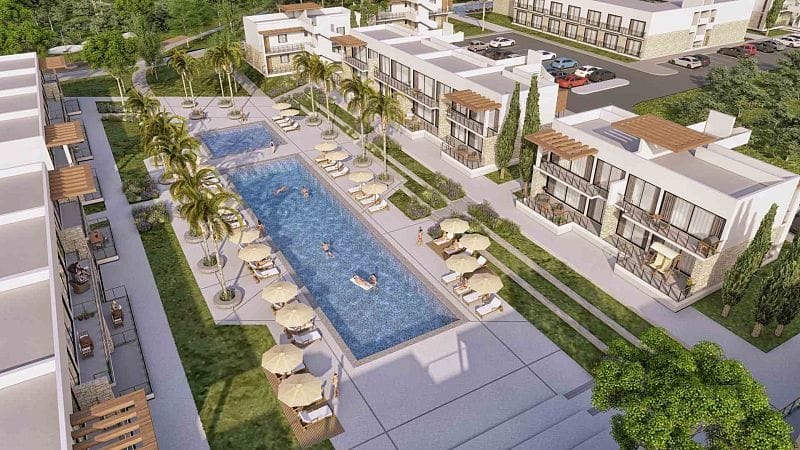 2-комнатные апартаменты 97 м² с террасой 31 м² в комплексе с уникальной инфраструктурой у моря - фото № 11