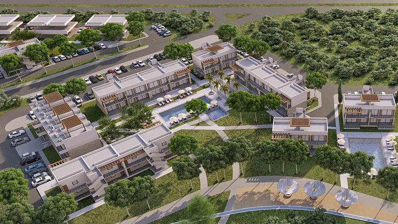 2-комнатные апартаменты 97 м² с террасой 31 м² в комплексе с уникальной инфраструктурой у моря - фото № 12