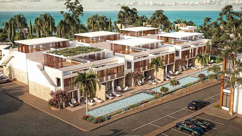 2-комнатные апартаменты 97 м² с террасой 31 м² в комплексе с уникальной инфраструктурой у моря - фото № 38