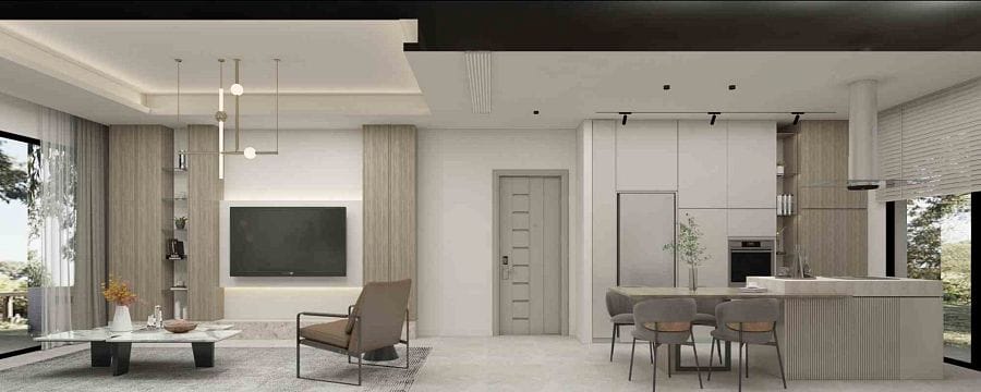 3-комнатные апартаменты 112 м² с террасой 25 м² в комплексе с уникальной инфраструктурой у моря - фото № 11