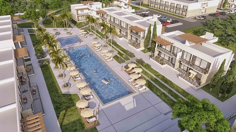 3-комнатные апартаменты 112 м² с террасой 25 м² в комплексе с уникальной инфраструктурой у моря - фото № 32