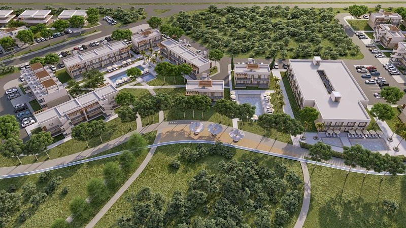 3-комнатные апартаменты 112 м² с террасой 25 м² в комплексе с уникальной инфраструктурой у моря - фото № 39