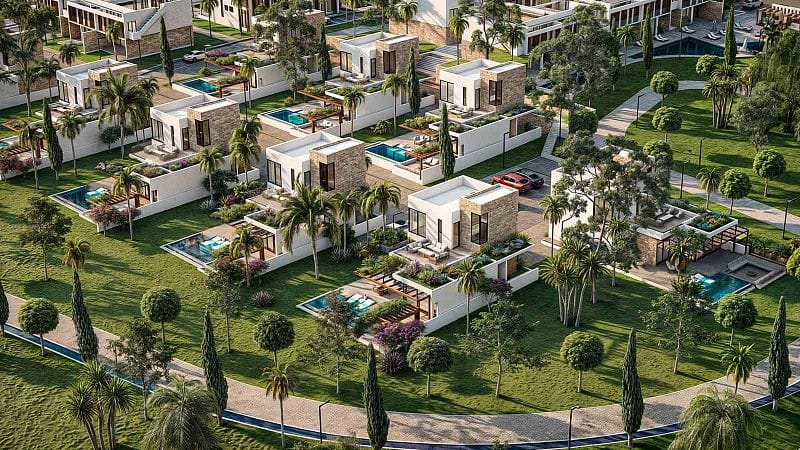 3-комнатные апартаменты 112 м² с террасой 25 м² в комплексе с уникальной инфраструктурой у моря - фото № 50