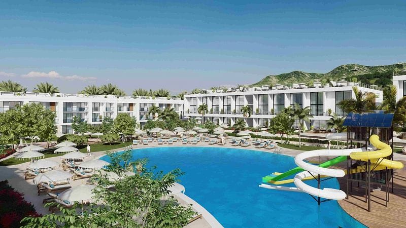 3-комнатные апартаменты 82 м² с террасой в красивом комплексе в Эсентепе - фото № 42