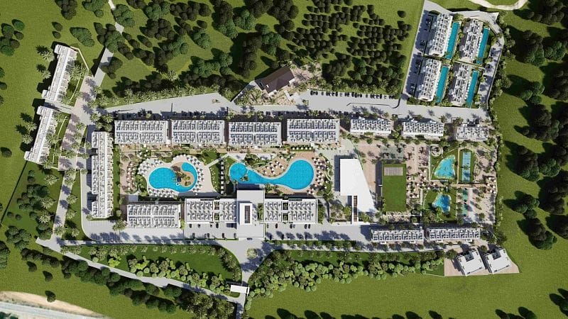 3-комнатные апартаменты 82 м² с террасой в красивом комплексе в Эсентепе - фото № 49