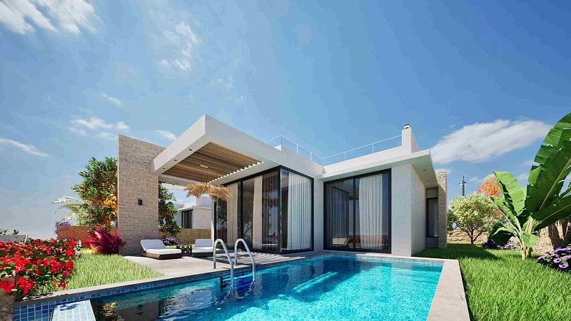 4-комнатная вилла 480 м² с бассейном 12 м² и террасой на крыше  - фото № 1