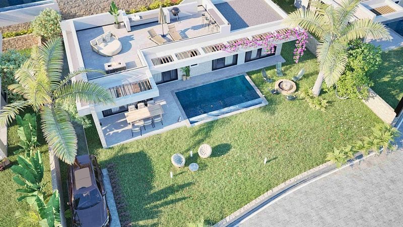 4-комнатная вилла 480 м² с бассейном 12 м² и террасой на крыше  - фото № 23