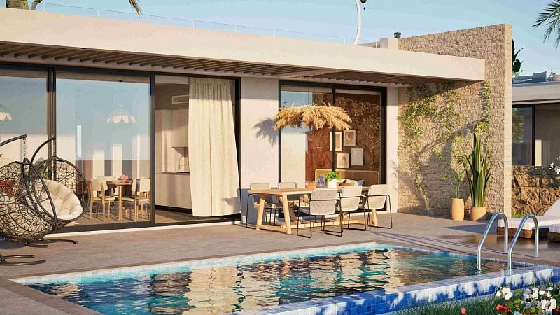 4-комнатная вилла 480 м² с бассейном 12 м² и террасой на крыше  - фото № 31