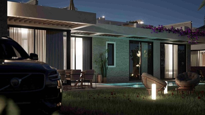 4-комнатная вилла 480 м² с бассейном 12 м² и террасой на крыше  - фото № 44