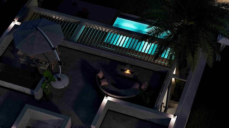 4-комнатная вилла 480 м² с бассейном 12 м² и террасой на крыше  - фото № 50